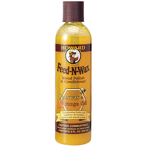 Howard Products FW0016 Feed-N-Wax Wood Polish and Conditioner for Air Hockey Table