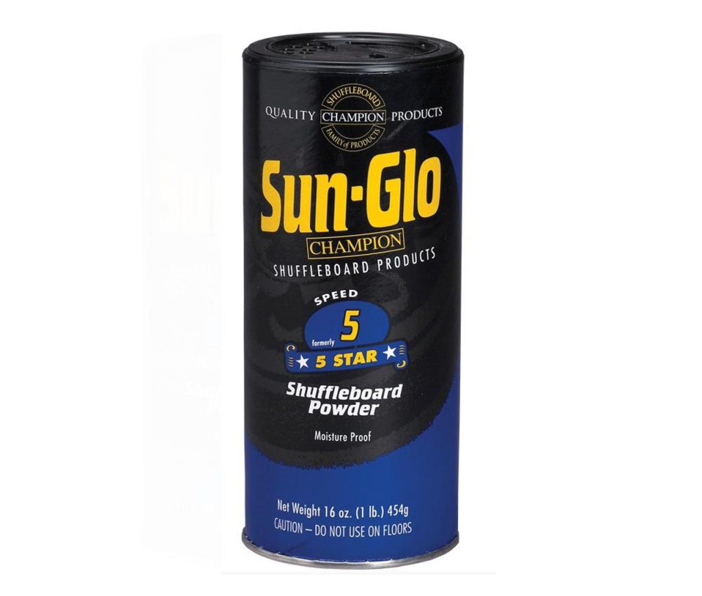 Sun-Glo Speed 5 Shuffleboard Powder for Air Hockey Table